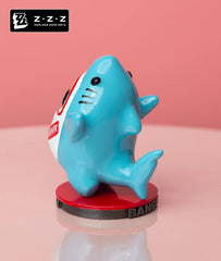 Zenless Zone Zero Sharkboo Bangboo Mini Figure Handmade Ornament