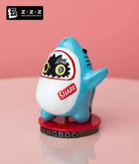 Zenless Zone Zero Sharkboo Bangboo Mini Figure Handmade Ornament