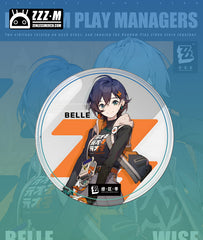 Belle 11 Metal Badge