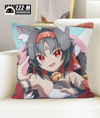 Nekomiya Throw Pillow