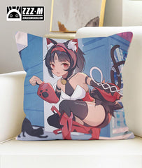 Zenless Zone Zero Nekomiya Mana Throw Pillow