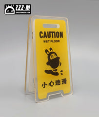 Zenless Zone Zero Bangboo Caution Wet Floor Signs Acrylic Stand